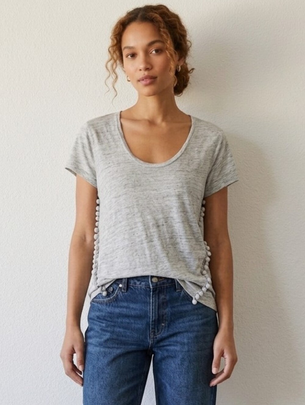 J. Crew Linen Boho Shirt